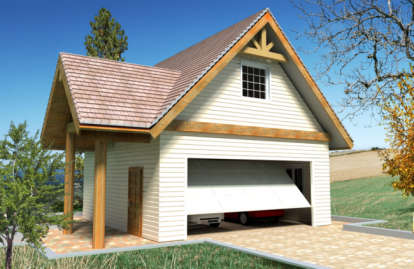 Craftsman House Plan #039-00432 Elevation Photo