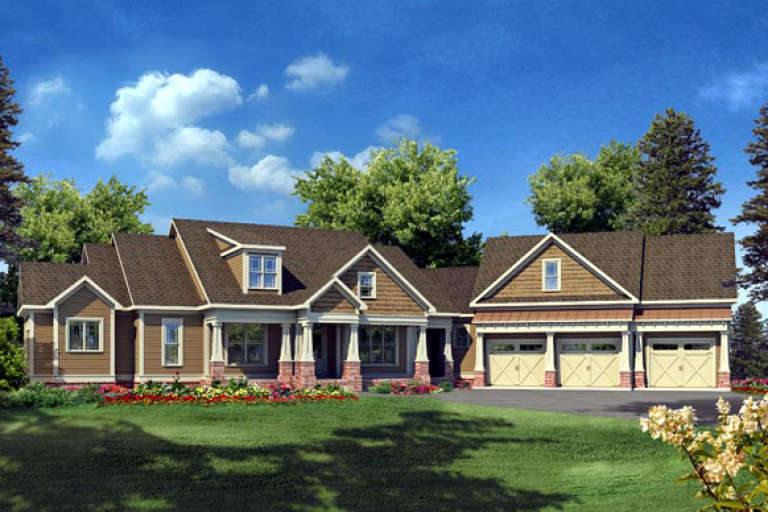 House Plan House Plan #18054 Front Elevation