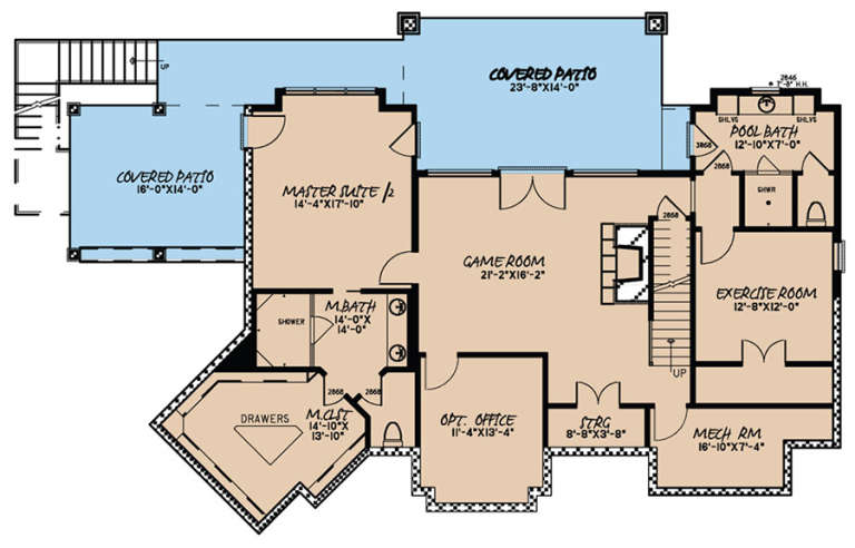 House Plan House Plan #18067 Drawing 2