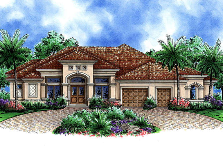 House Plan House Plan #18075 Front Elevation