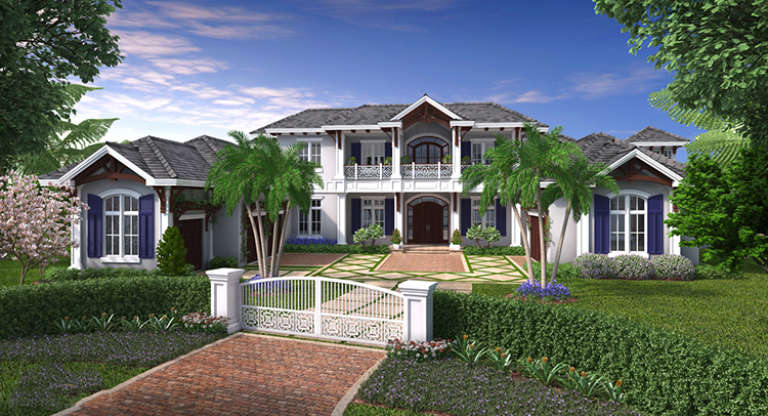 House Plan House Plan #18081 Front Elevation