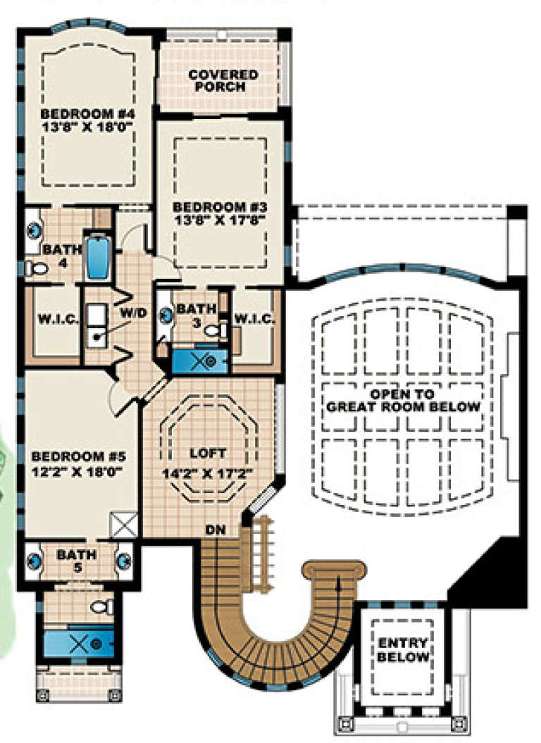 House Plan House Plan #18089 Drawing 2