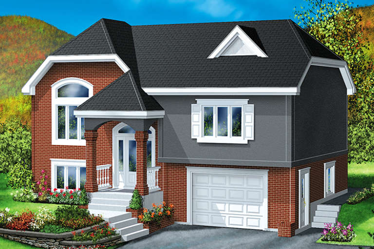 House Plan House Plan #18105 Front Elevation