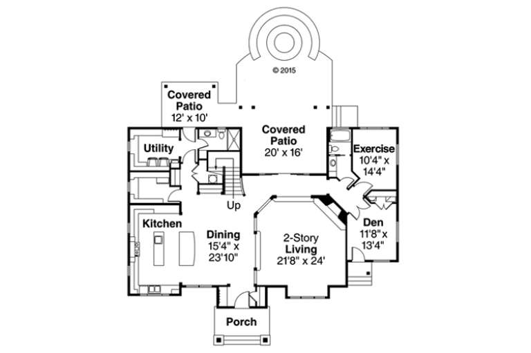 House Plan House Plan #18153 Drawing 1
