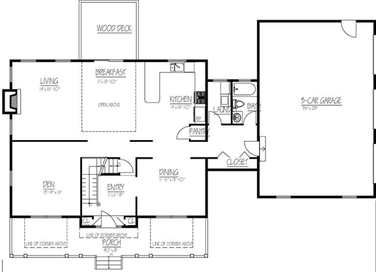 House Plan House Plan #18156 Drawing 1