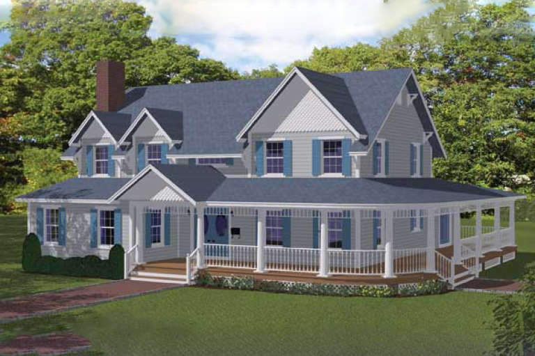 House Plan House Plan #18167 Front Elevation