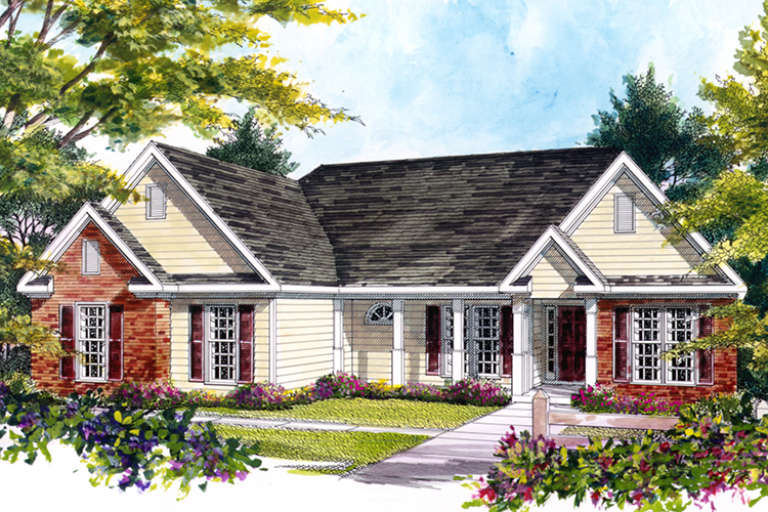 House Plan House Plan #18179 Front Elevation