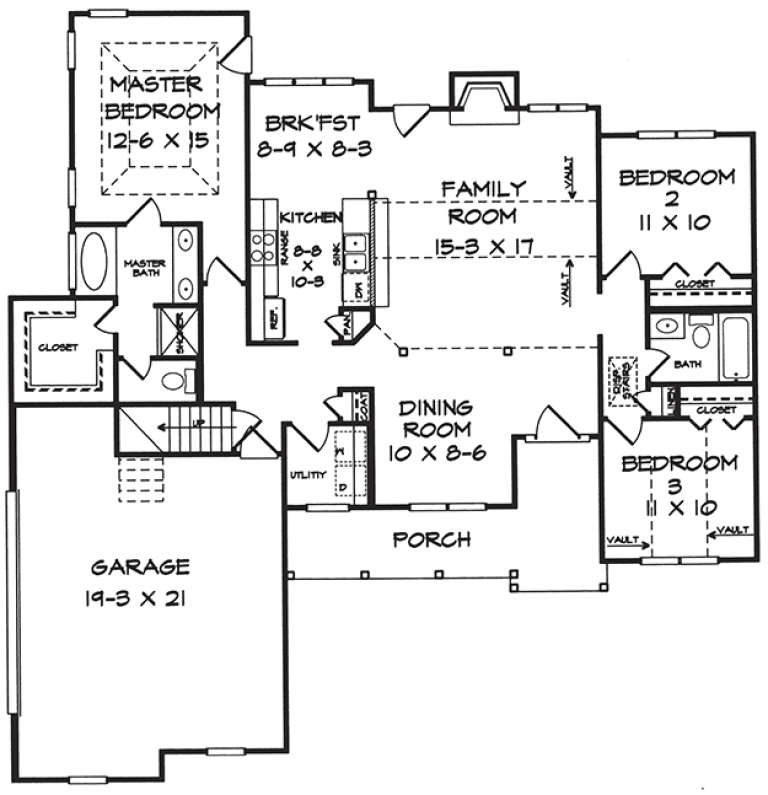 House Plan House Plan #18179 Drawing 1