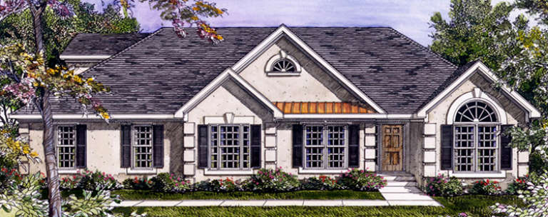 House Plan House Plan #18207 Front Elevation