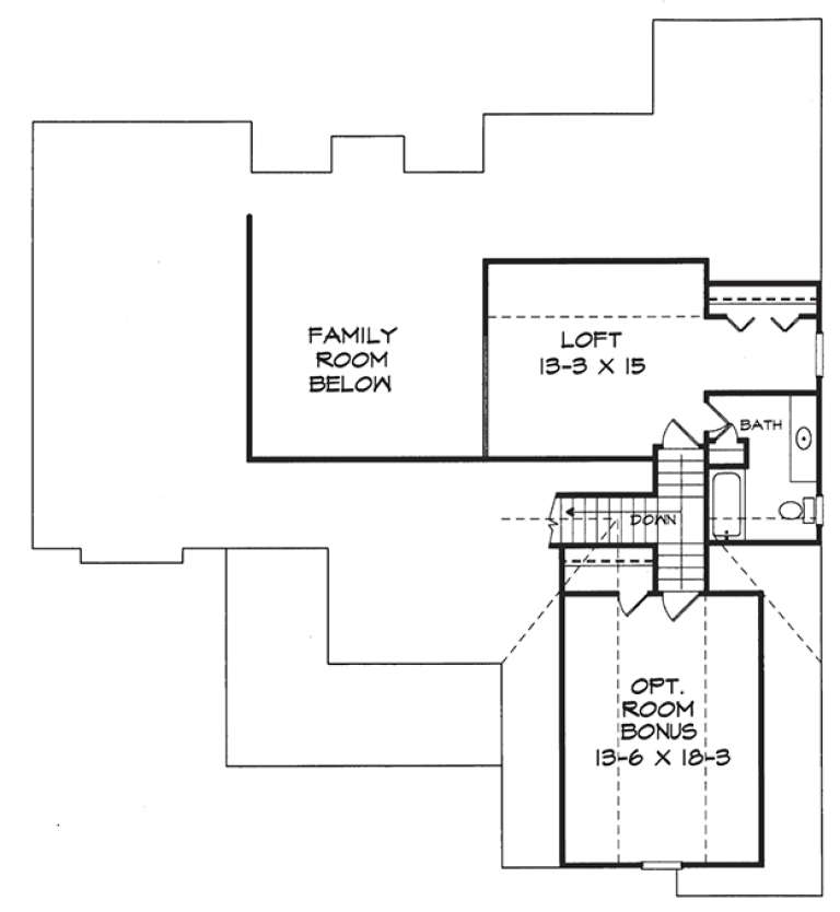 House Plan House Plan #18214 Drawing 2