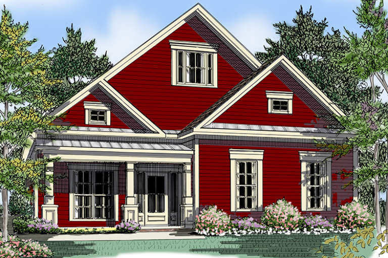 House Plan House Plan #18228 Front Elevation