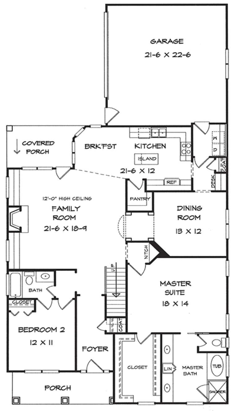 House Plan House Plan #18228 Drawing 1