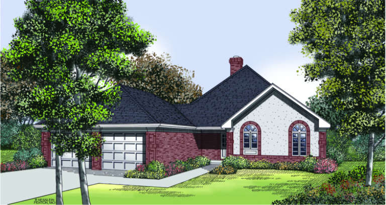 House Plan House Plan #1824 Front Elevation