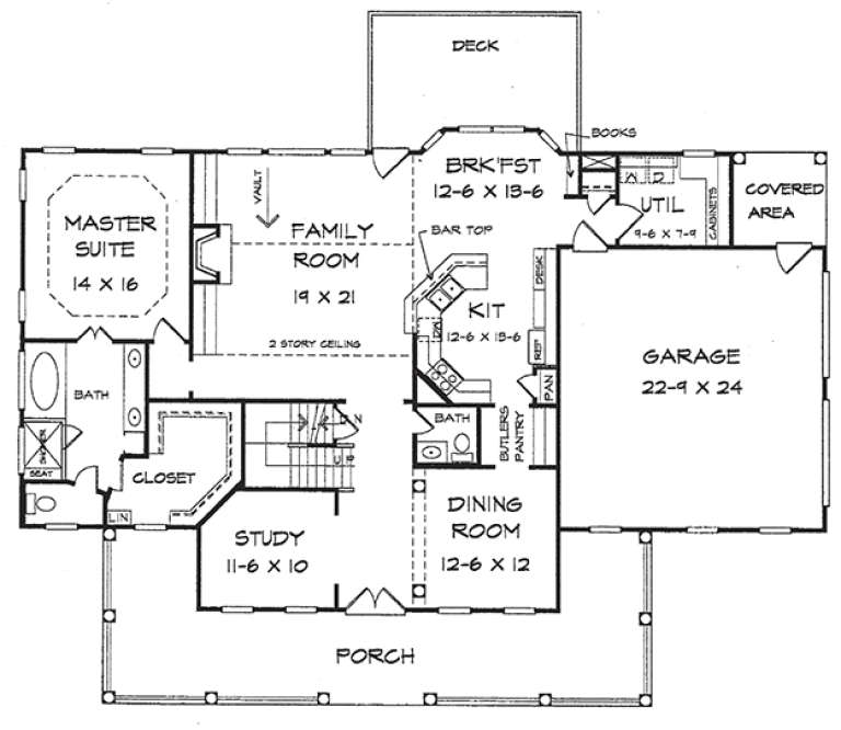 House Plan House Plan #18256 Drawing 1