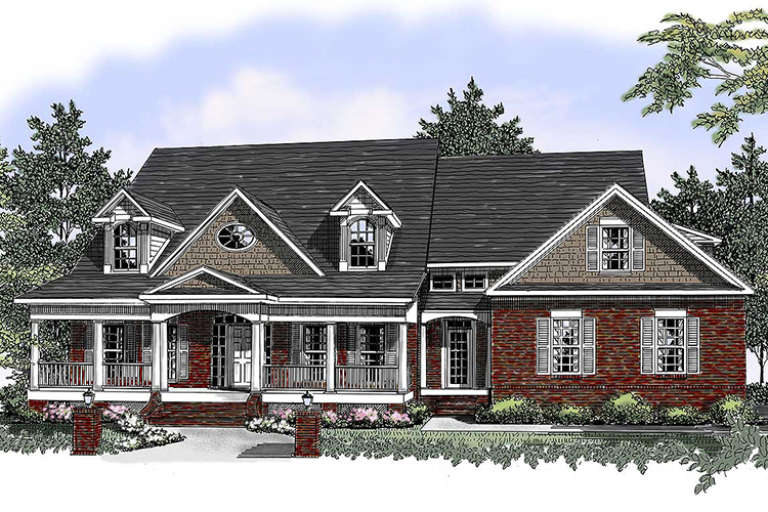 House Plan House Plan #18260 Front Elevation