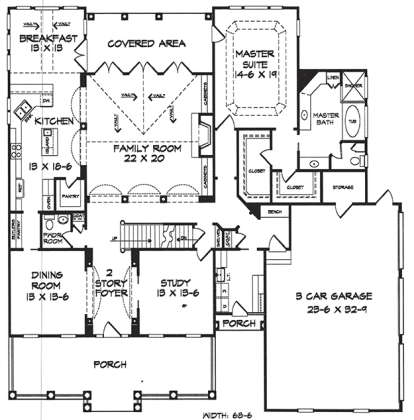 Main for House Plan #6082-00105