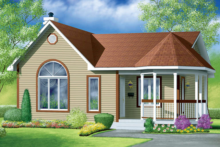 House Plan House Plan #18272 Front Elevation