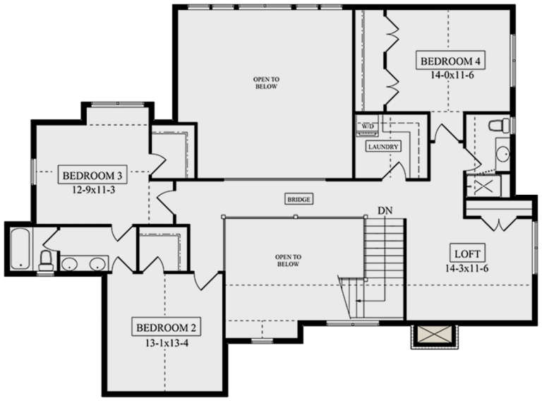 House Plan House Plan #18307 Drawing 2