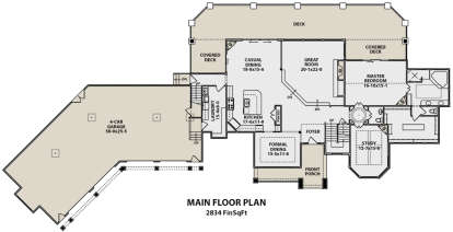 Main Floor for House Plan #5631-00065