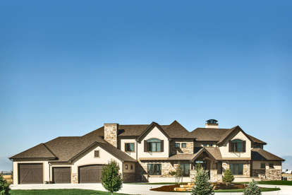 Luxury House Plan #5631-00071 Elevation Photo
