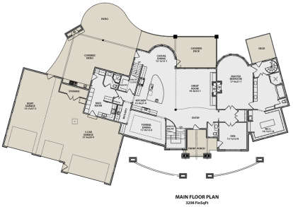 Main Floor for House Plan #5631-00071