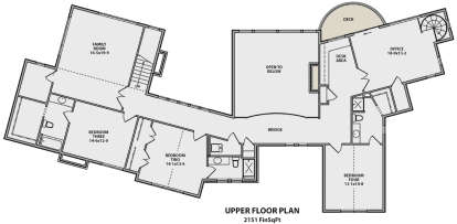 Second Floor for House Plan #5631-00071