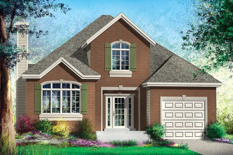 House Plan House Plan #18332 Front Elevation