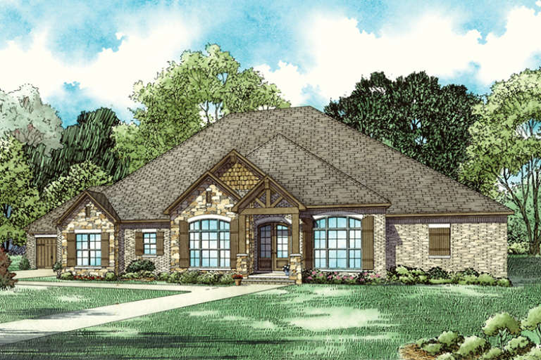 House Plan House Plan #18337 Front Elevation