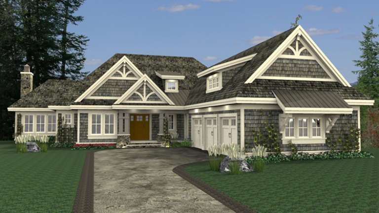 House Plan House Plan #18359 Front Elevation