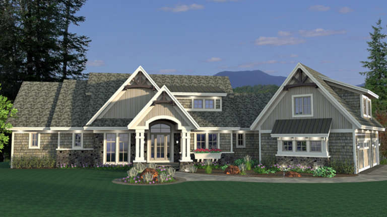 House Plan House Plan #18360 Front Elevation