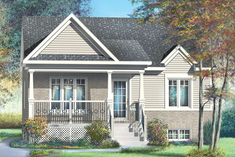 House Plan House Plan #18379 Front Elevation