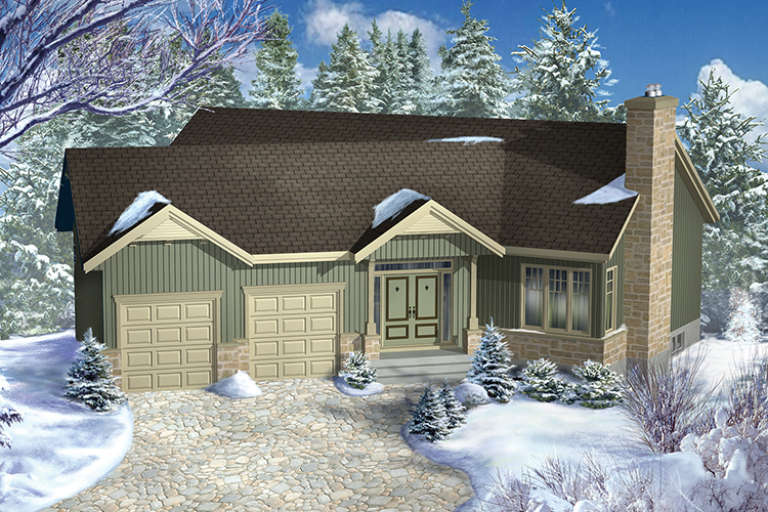 House Plan House Plan #18381 Front Elevation