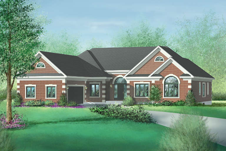 House Plan House Plan #18403 Front Elevation