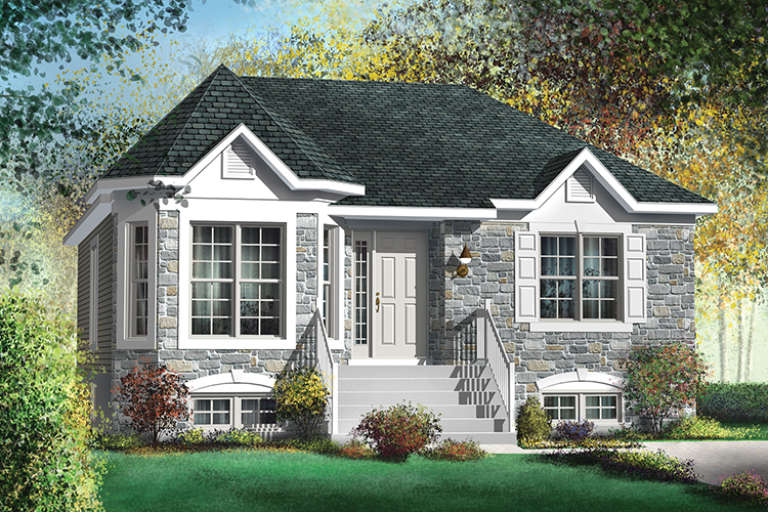 House Plan House Plan #18426 Front Elevation