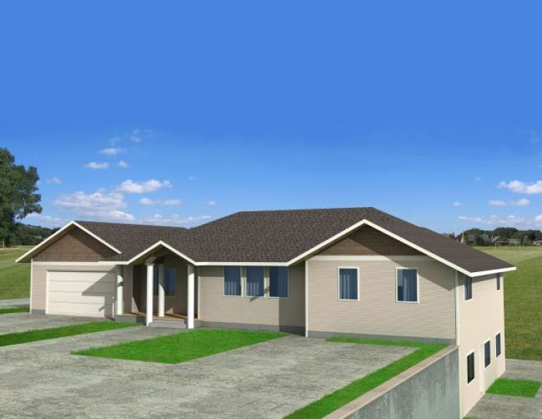 House Plan House Plan #1843 Front Elevation