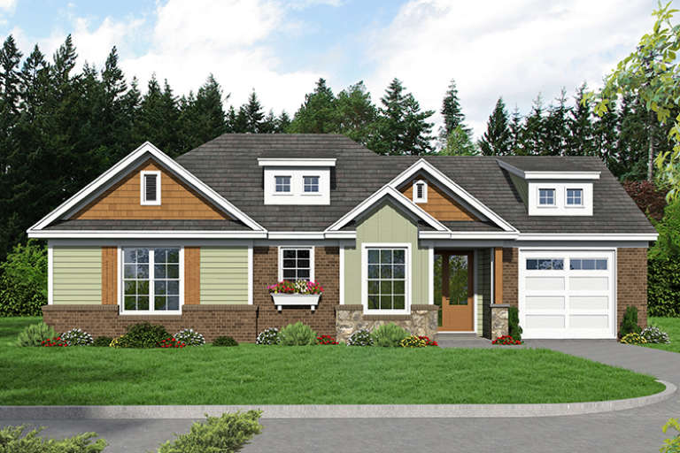 House Plan House Plan #18437 Front Elevation