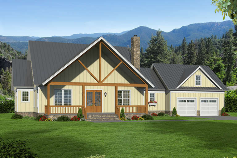 House Plan House Plan #18443 Front Elevation