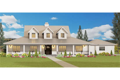 Country House Plan #3125-00010 Elevation Photo