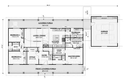 Main Floor for House Plan #3125-00010