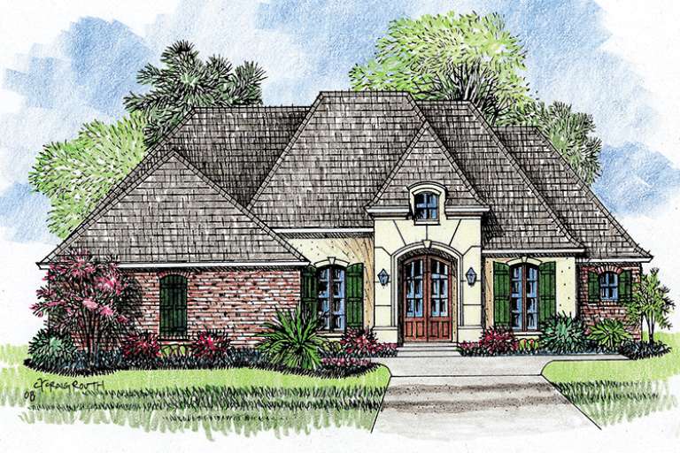 House Plan House Plan #18454 Front Elevation