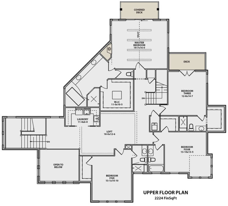 House Plan House Plan #18482 Drawing 2