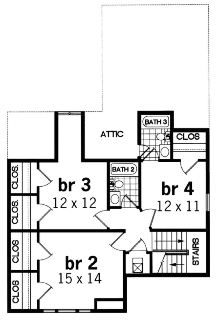 House Plan House Plan #1850 Drawing 2