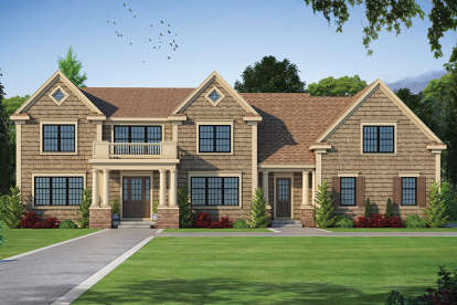 Traditional House Plan #402-01470 Elevation Photo