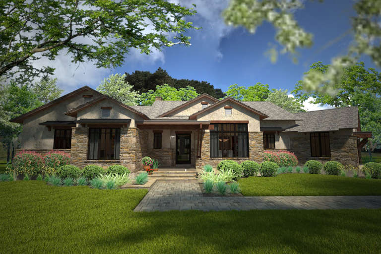 House Plan House Plan #18534 Front Elevation