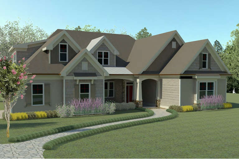 House Plan House Plan #18536 Front Elevation