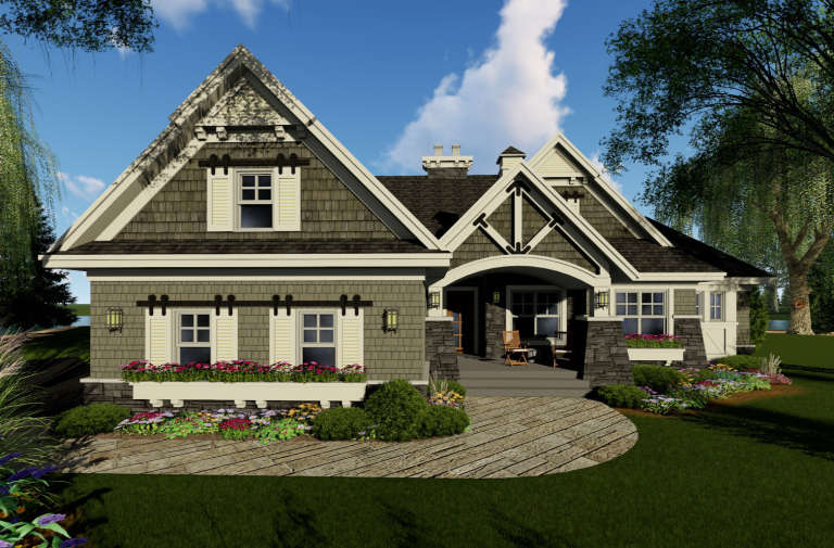 House Plan House Plan #18553 Front Elevation