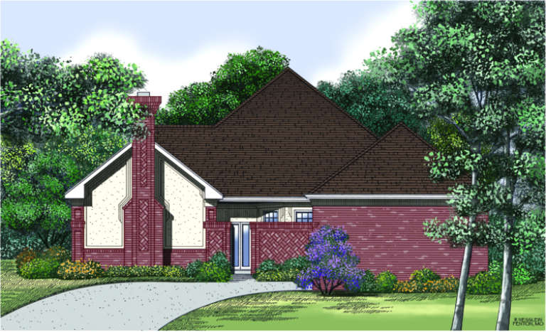 House Plan House Plan #1857 Front Elevation