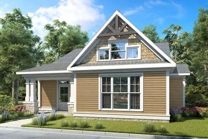 Craftsman House Plan #6082-00125 Elevation Photo