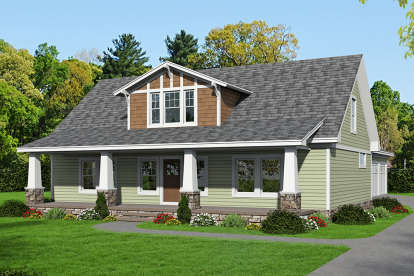 Craftsman House Plan #3367-00068 Elevation Photo