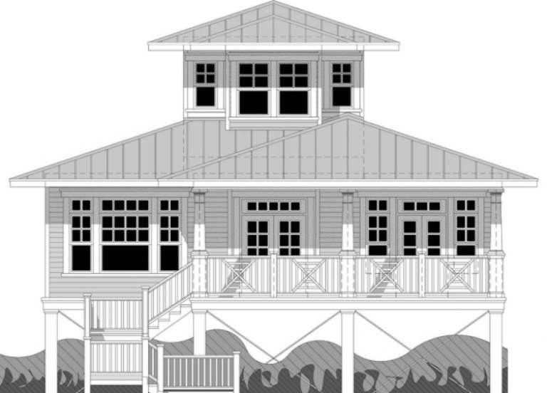 House Plan House Plan #186 Front Elevation
